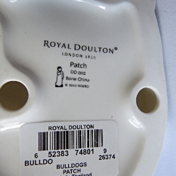Patch DD002 - Royal Doulton Bulldog Figure - Picture 10 of 10